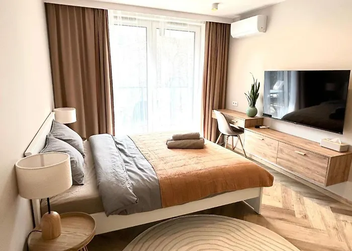 Harmony Apartment City Center Kielce, Klimatyzacja, 24H, Faktury Vat